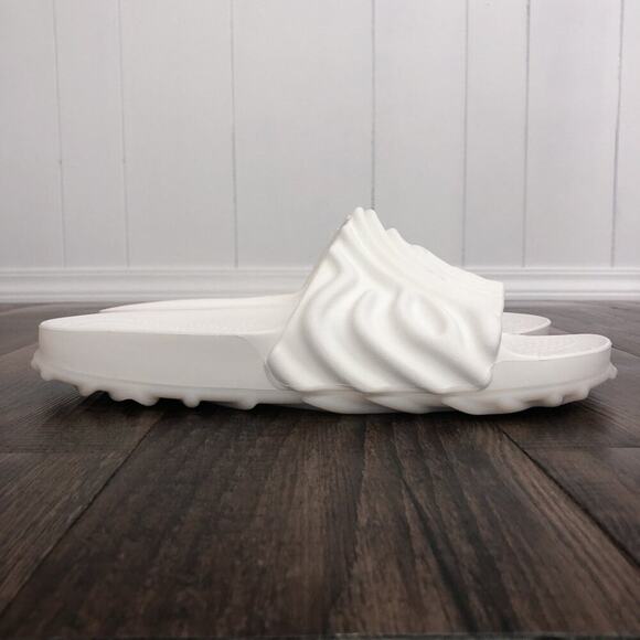 Salehe Bembury X Crocs The Pollex Slide Sandal Lightweight Size 10 Mayo Cream - Picture 2 of 9